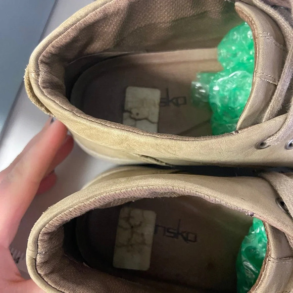 Dansko | Mens Comfort Dress Shoes 43‎ Tan Beige - Picture 7 of 8